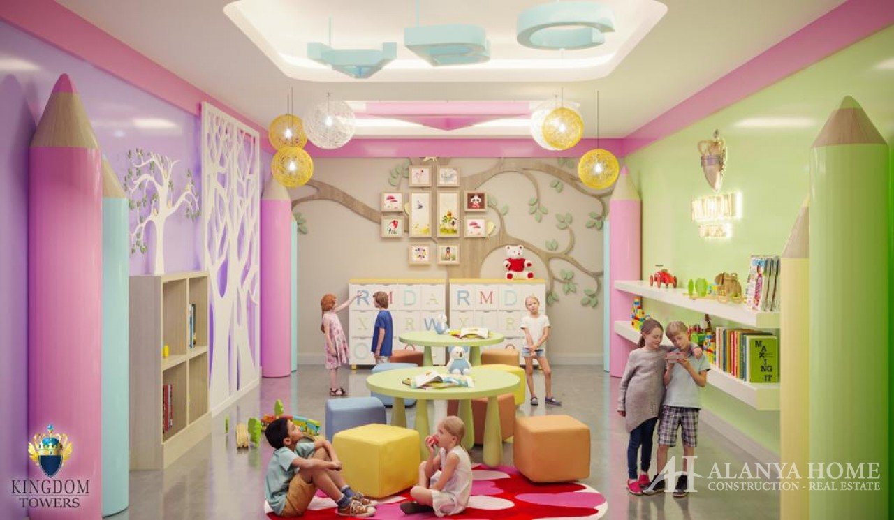 Фото покупка продажа недорогая квартира в доме жилом комплексе с детской площадкой Алания Хоум Антал